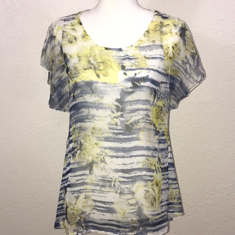 Style&Co | Sheer Top.    E